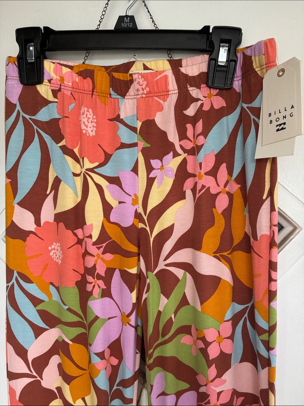 Girls Billabong Flowy Pants - Picture 2 of 4